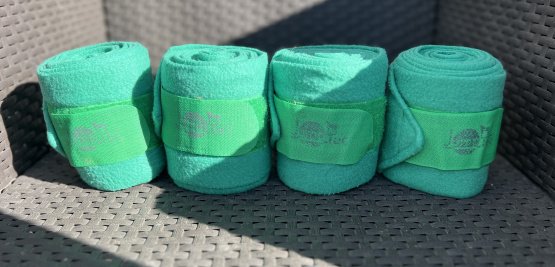Bandes polo Jumptec vert *4 (cheval) occasion