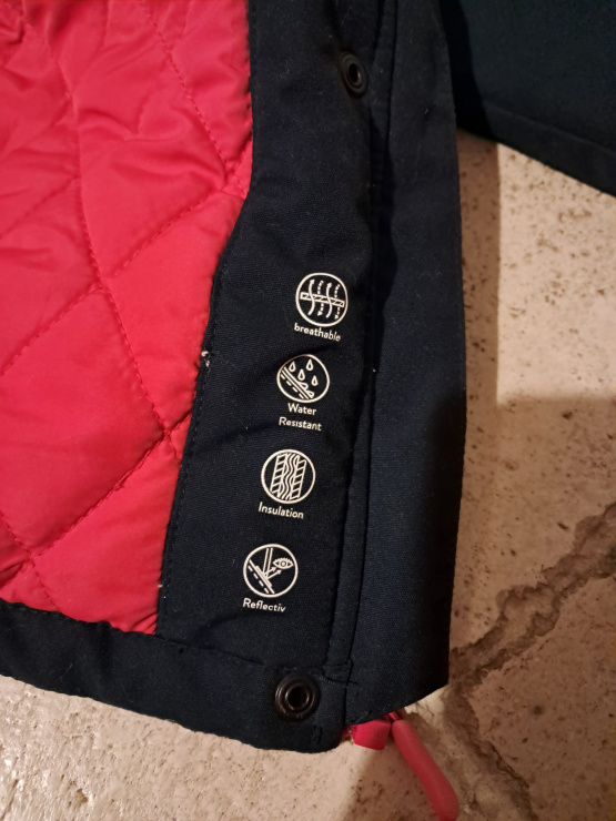 Manteau Equithème bleu (8 ans) occasion