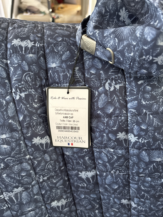 Tapis de selle Harcour bleu (cheval)& casquette neuf occasion