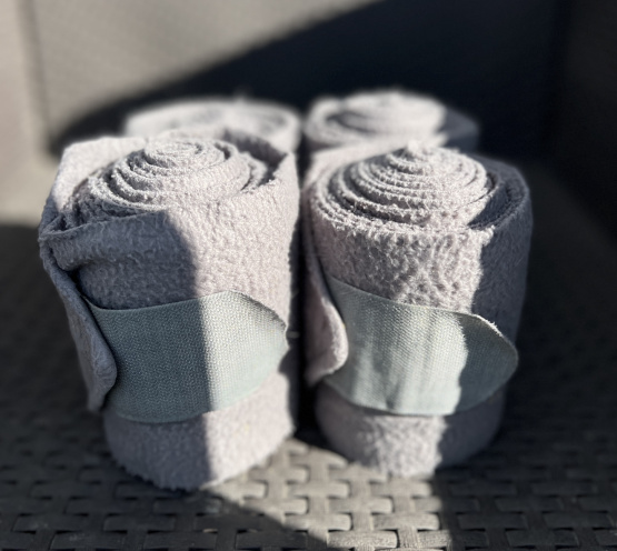 Bandes polo gris *4 (cheval) occasion