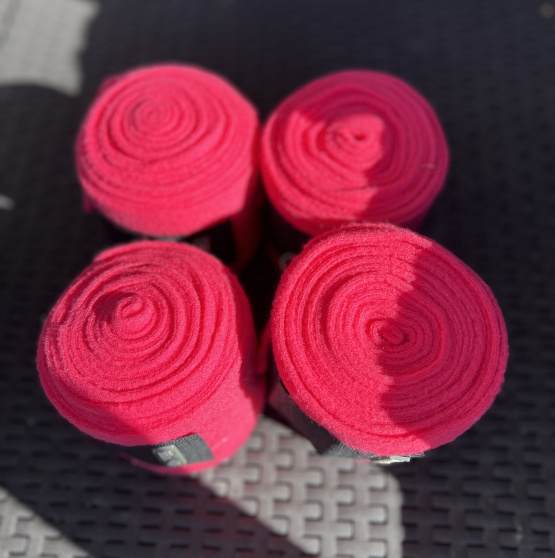 Bandes Polo Horze rouge *4 (cheval) occasion