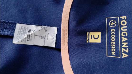 Veste concours Fouganza bleu (38) occasion