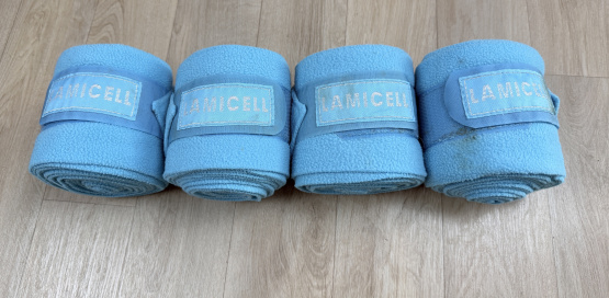 Bandes de polo Lamicell bleu *4 (cheval) occasion