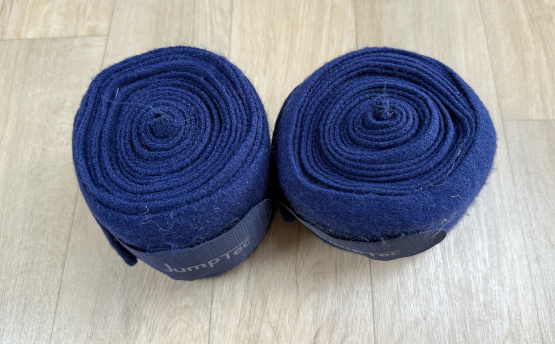 Bandes de travail Jumptec bleu *2 (cheval) occasion