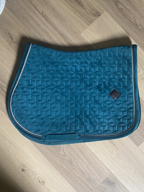Tapis de selle Kentucky velvet emeraude (cheval) occasion