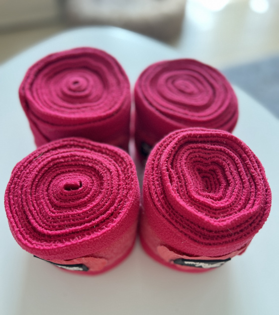 Bande polo Time Rider rose *4 (cheval) occasion