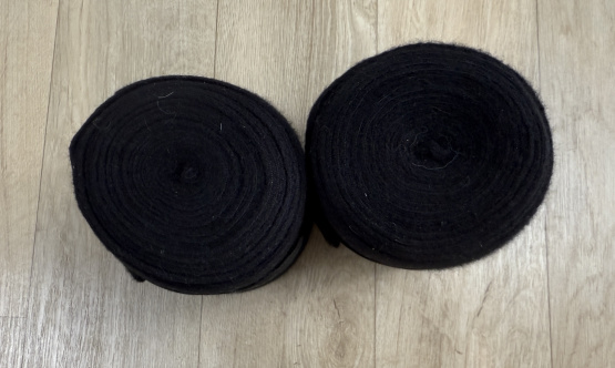 Bandes de Polo Jumptec noir *2 (cheval) occasion
