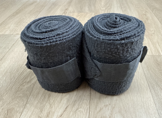 Bandes de polo noir *2 (cheval) occasion