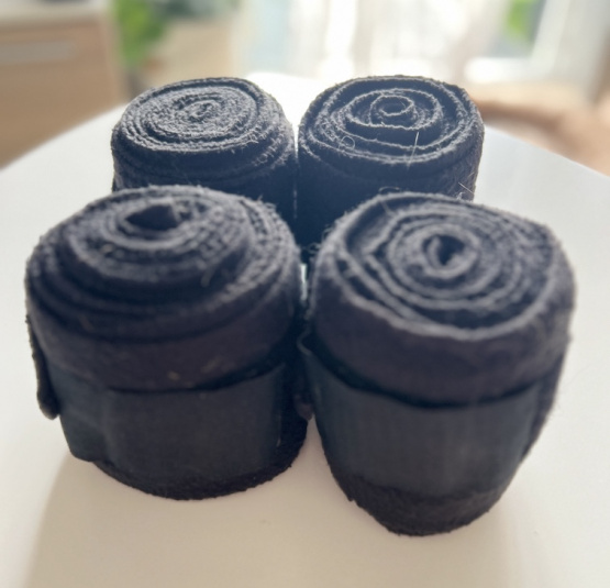Bandes de polo noir *4 occasion