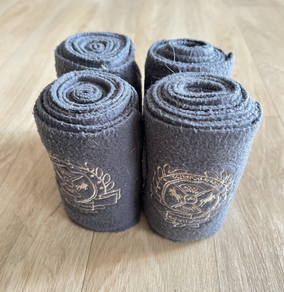 Bandes de polo Equithème gris *4 ( poney) occasion