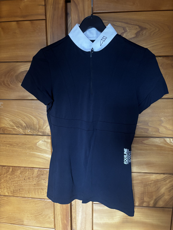 Polo concours Equiline noir (S) occasion