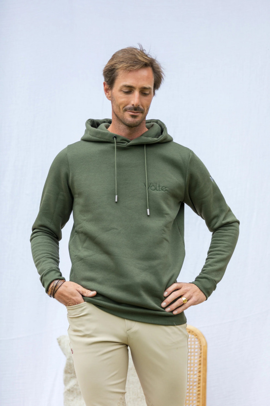 Sweat Volte l'audacieux vert sapin (S) neuf occasion