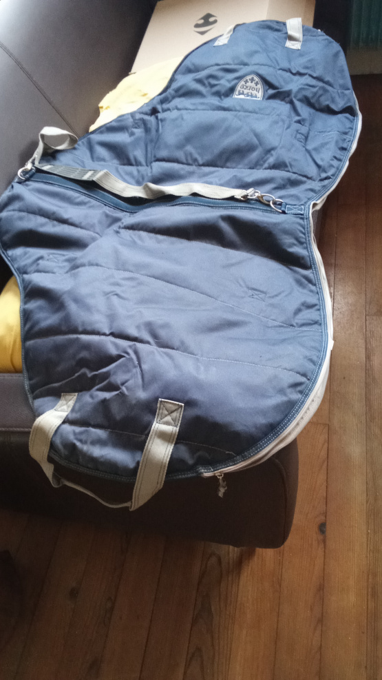 Sac de portage 4horse bleu 130 cm occasion Sac de portage 4horse bleu 130 cm occasion