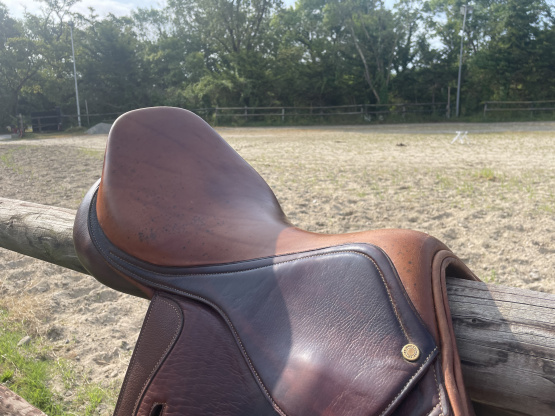 Selle mixte Éric Thomas 17,5 pouces occasion