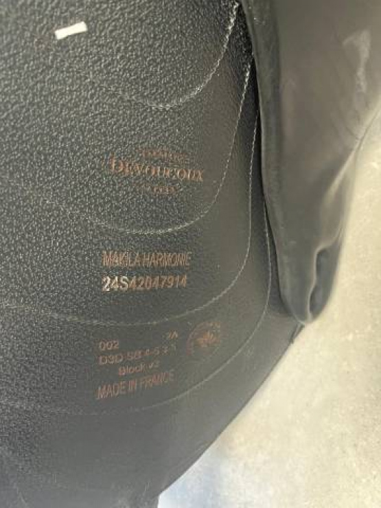 Selle dressage Devoucoux Makila Harmonie 17,5 pouces (2024) neuf occasion