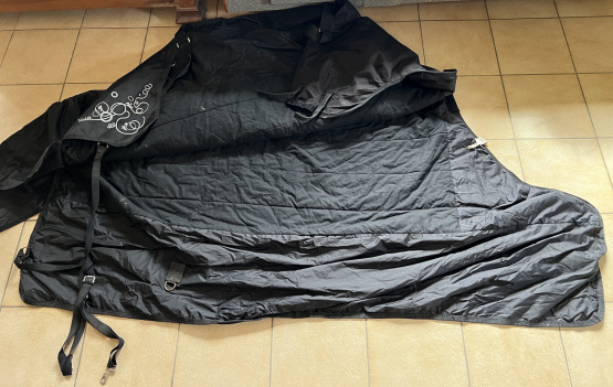 Couverture Fouganza noir 155 cm occasion