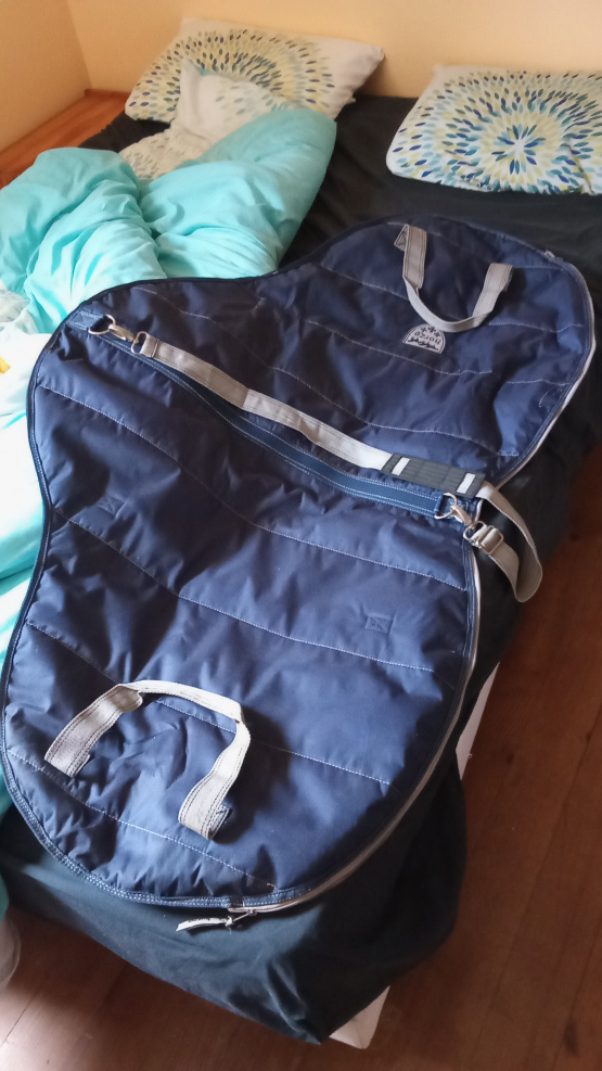 Sac de portage 4horse bleu 130 cm occasion Sac de portage 4horse bleu 130 cm occasion