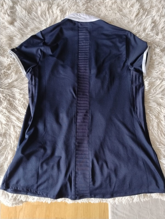 Polo concours bleu & blanc (S) occasion