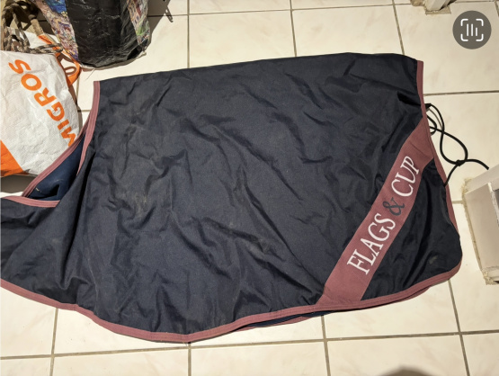 Couvre reins Flags & Cup 135 cm 200g occasion