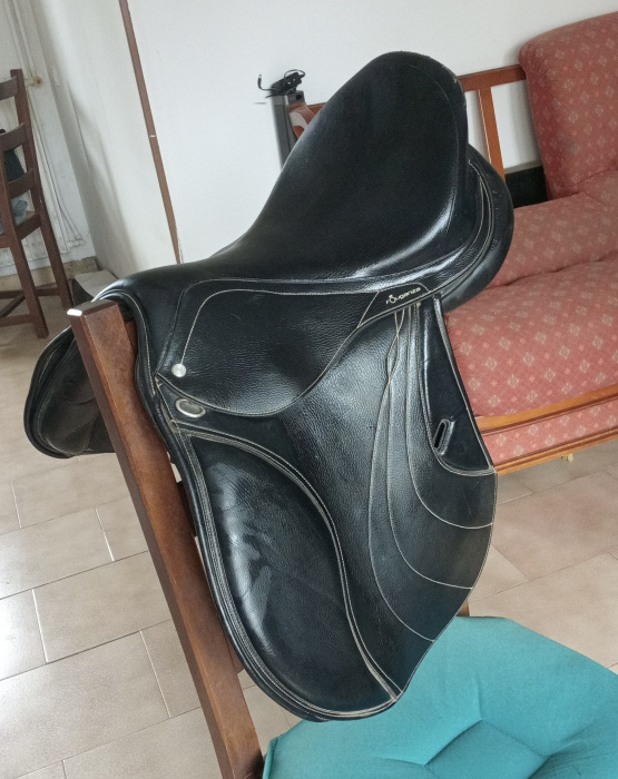 Selle mixte Fouganza Romeo 17,5 pouces occasion