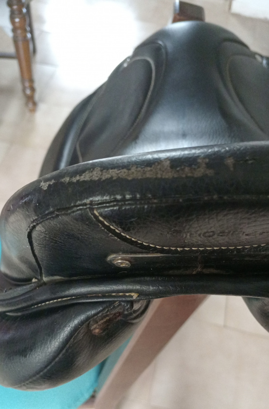 Selle mixte Fouganza Romeo 17,5 pouces occasion