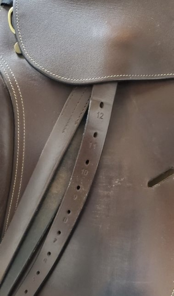 Selle mixte Éric Thomas Hybrid 17,5 pouces (2024) occasion