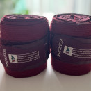 Bandes de travail Equiline rouge *2 (cheval) occasion