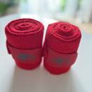 Bandes polo Jumptec rouge *2 (poney) occasion