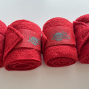Bandes polo Jumptec rouge *4 (cheval) occasion
