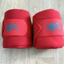 Bandes de polo Jumptec rouge *2 (cheval) occasion