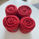 Bandes polo Jumptec rouge *4 (cheval) occasion