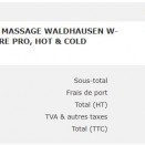 Appareil de massage Waldhausen health & care pro occasion