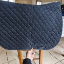 Tapis de selle Fonganza noir occasion