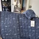 Tapis de selle Harcour bleu (cheval)& casquette neuf occasion