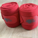 Bandes de polo Jumptec rouge *2 (cheval) occasion