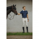 Polo concours Equithème  marine (L) neuf occasion