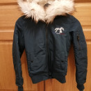 Blouson Penelope lion vert canard (XS) occasion