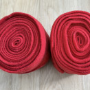 Bandes de polo Jumptec rouge *2 (cheval) occasion