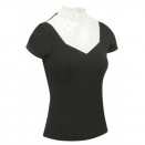 Polo concours Equitheme lerma noir (XS) neuf occasion