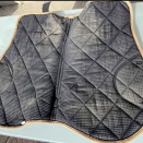 Tapis de selle Equithème beige et noir occasion