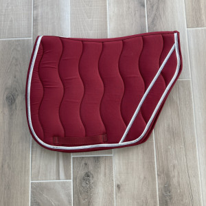 Tapis de selle Equitheme bordeaux (poney) neuf occasion