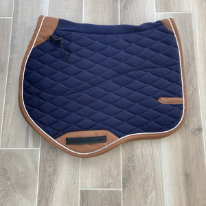 Tapis de selle Fouganza bleu (cheval) occasion