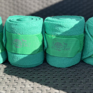 Bandes polo Jumptec vert *4 (cheval) occasion