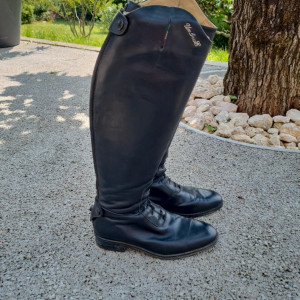 Bottes équitation Umbria cuir noir (37) occasion