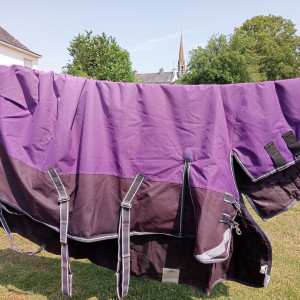 Couverture Weatherbeeta violet 140 cm occasion
