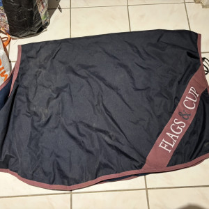 Couvre reins Flags & Cup 135 cm 200g occasion