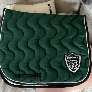 Tapis de selle Paddock Sport vert occasion