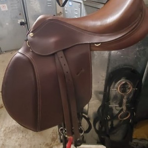 Selle mixte Éric Thomas Hybrid 17,5 pouces (2024) occasion