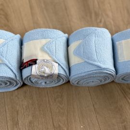 Bandes de polo Elizabeth Greenwood bleu*4 (cheval)