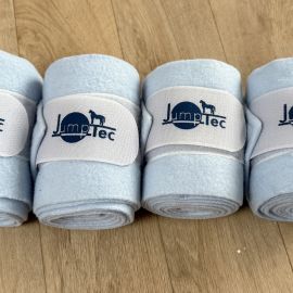 Bandes de polo Jumptec bleu *4 (poney)